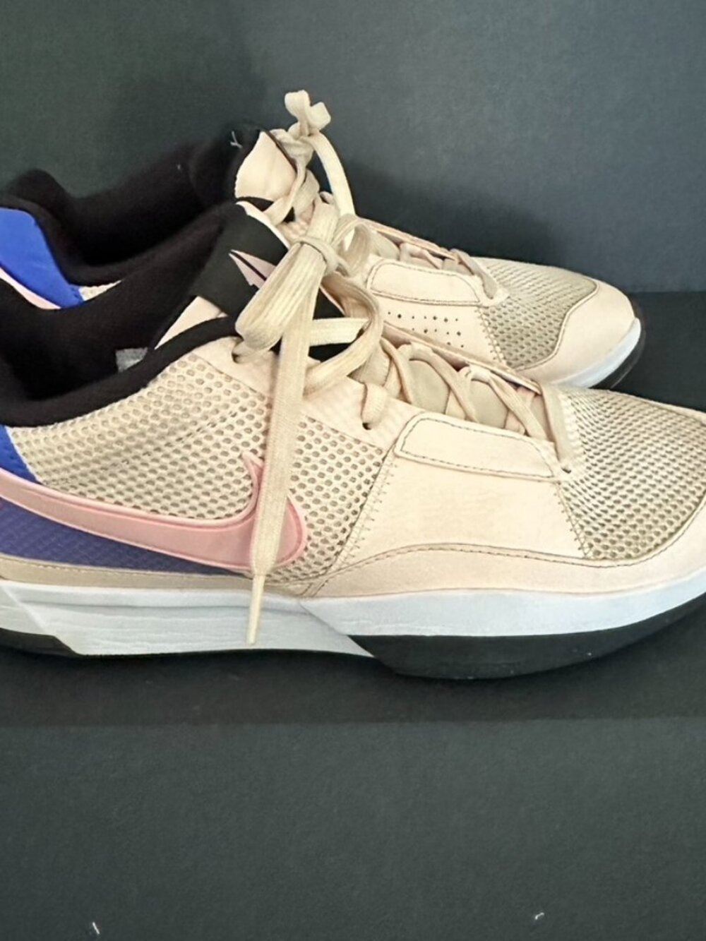 Nike Ja 1 Guava Ice Pink White Black Basketball Morant Sneakers Size 10.5